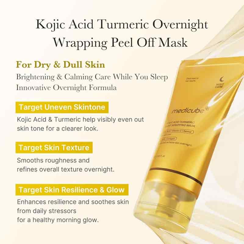 Medicube Kojic Acid Turmeric Night Wrapping Mask 75ml