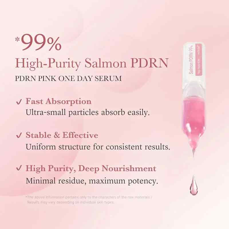 Medicube PDRN Pink One Day Serum 1.5ml - Pack of 10