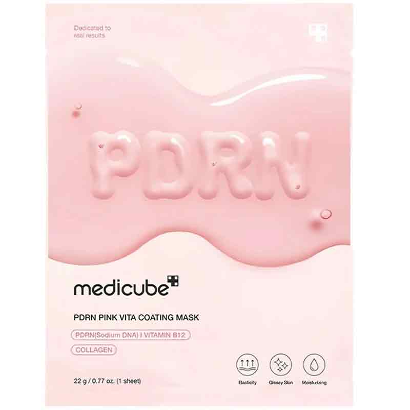 Medicube PDRN Pink Vita Coating Sheet Mask 22g