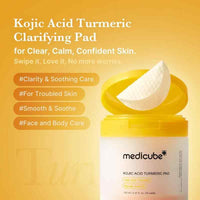 Medicube Kojic Acic Tumeric Pads - Pack of 70