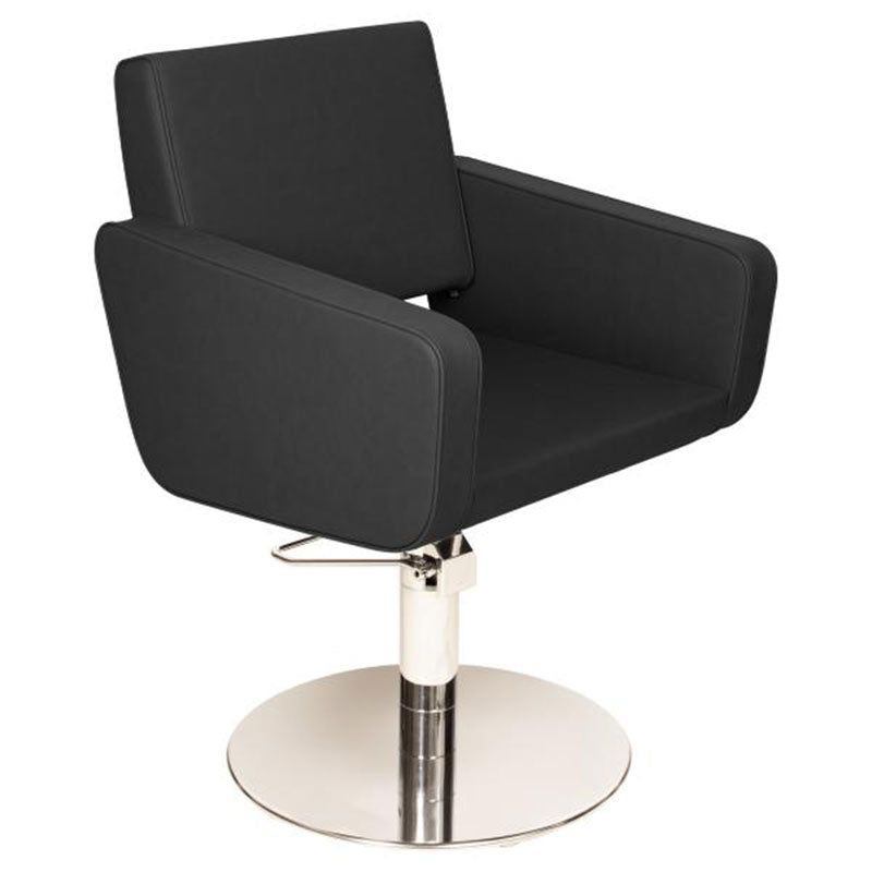 Gamma Aeolian Styling Chair, Black