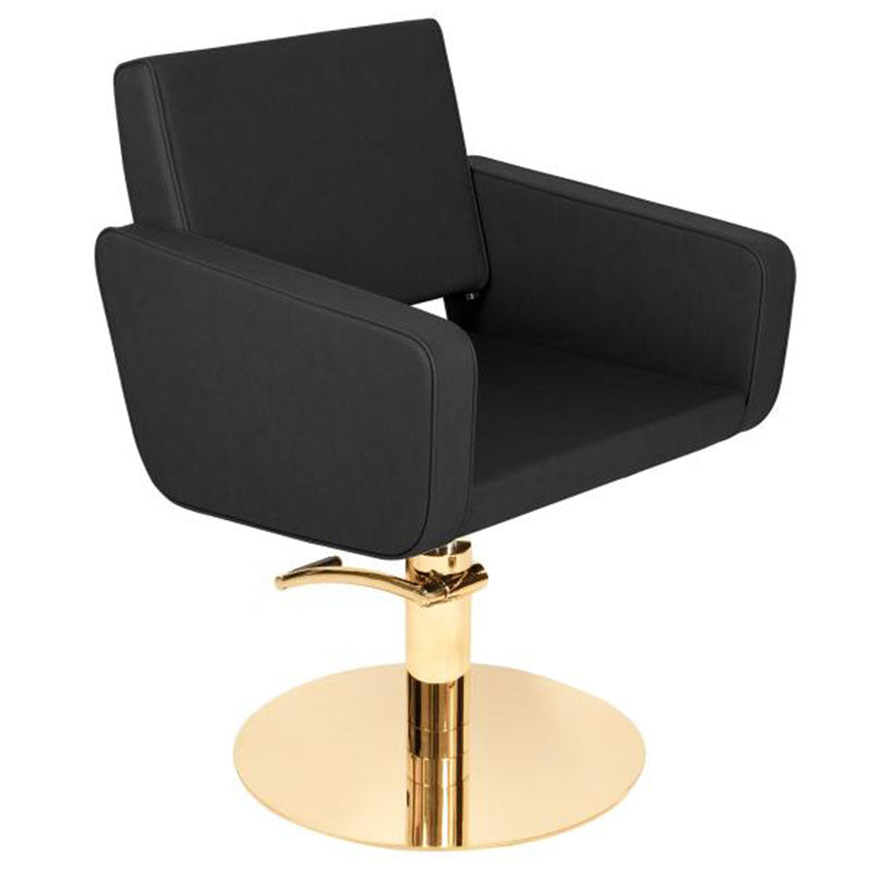 Gamma Aeolian Styling Chair, Black