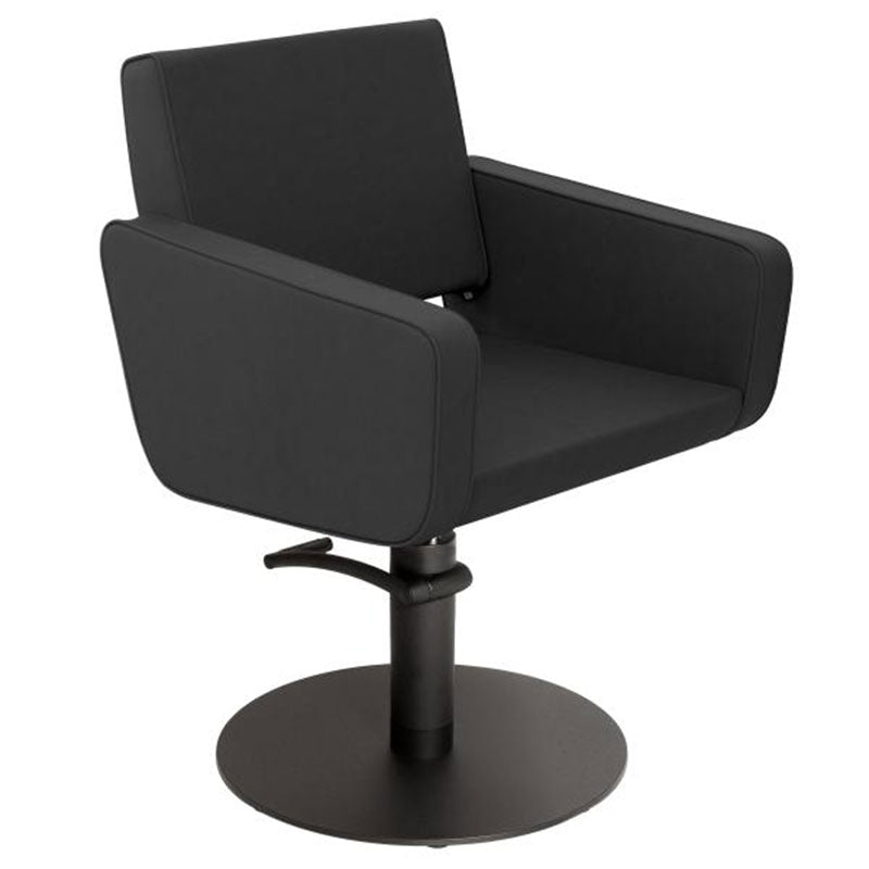 Gamma Aeolian Styling Chair, Black