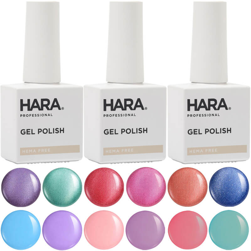 Hara Gel Polish Summer 2026 Collection, 12 Piece