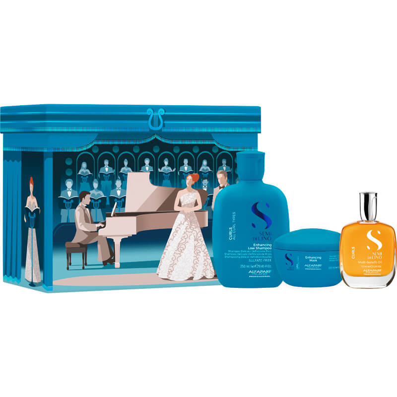 Alfaparf Semi Di Lino Holiday Kit Curls 2026