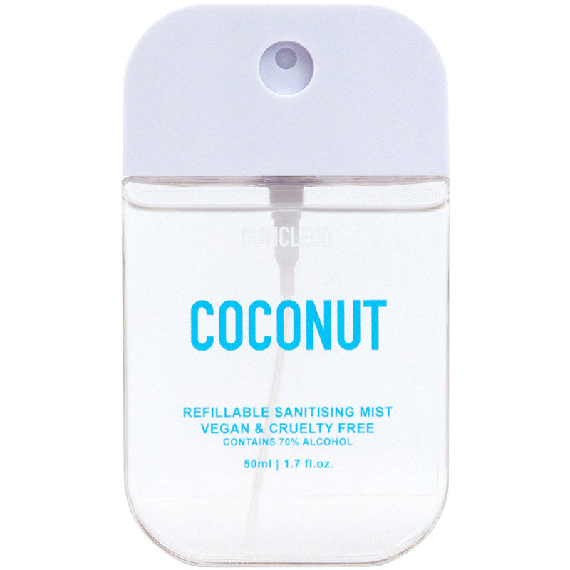 CuticleCo Coconut Hand Sanitising Mist 50ml