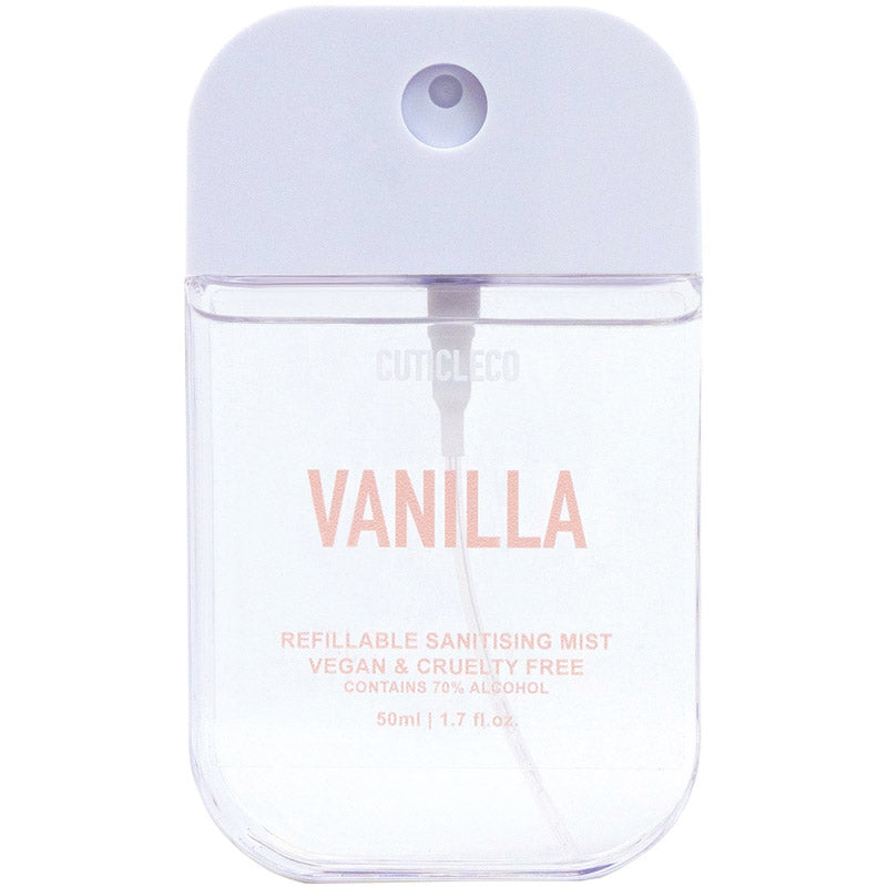 CuticleCo Vanilla Hand Sanitising Mist 50ml