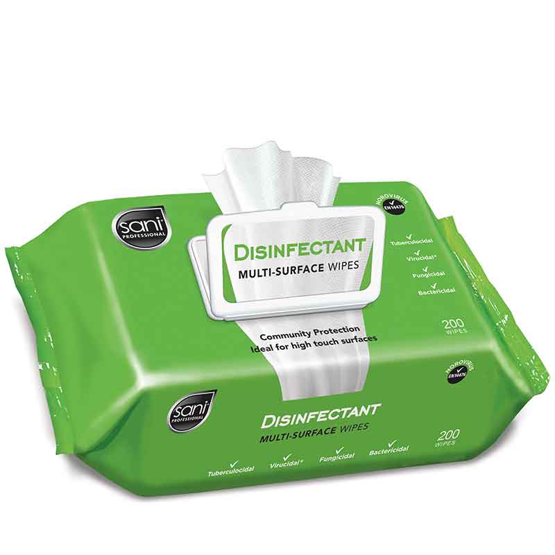 Disinfectant Multi-Surface Wipes (200)