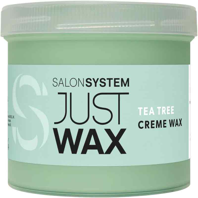 Salon System Just Wax Tea Tree Crème Wax 450g
