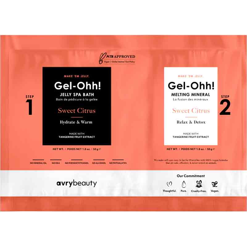 Avry Beauty Gel-Ohh! Spa Pedi Bath Sweet Citrus