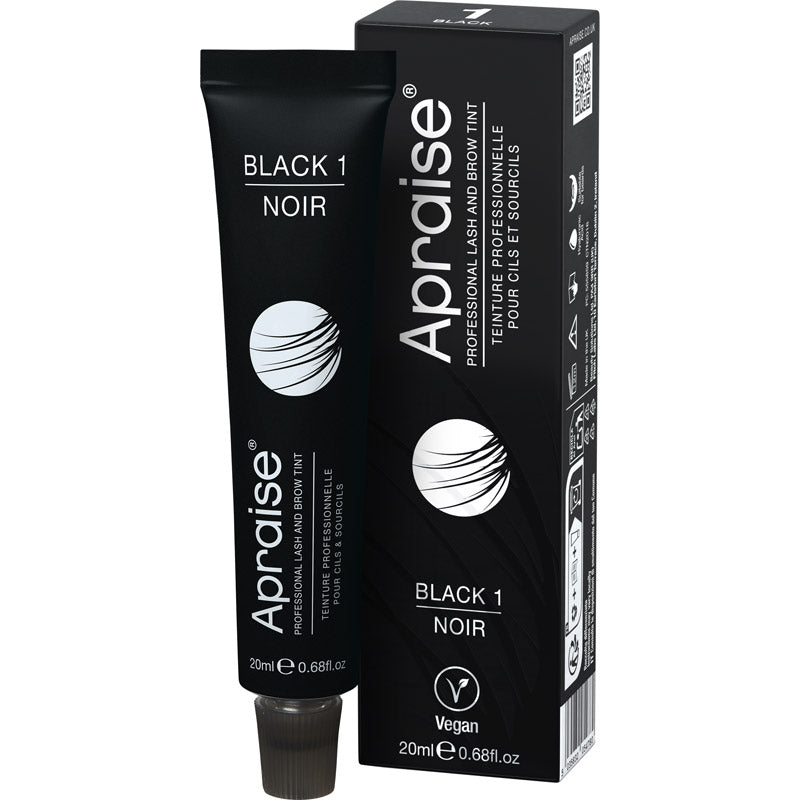 Apraise Vegan Lash & Brow Tint Black 1 20ml