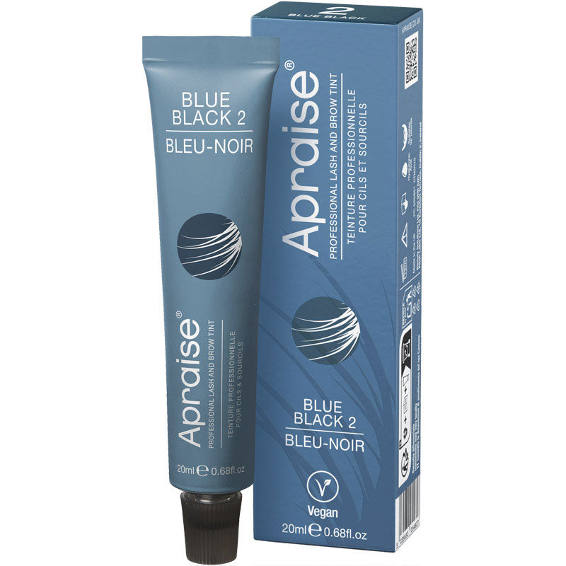 Apraise Vegan Lash & Brow Tint Blue Black 2 20ml