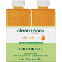 Clean+Easy Vitamin E Wax Refills, Large (6)