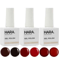 Hara Autumn Reds 2026 Gel Polish Collection 6 x 10ml