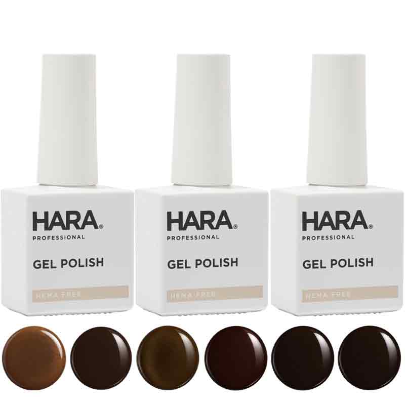 Hara Autumn/Winter 2026 Gel Polish Collection 6 x 10ml