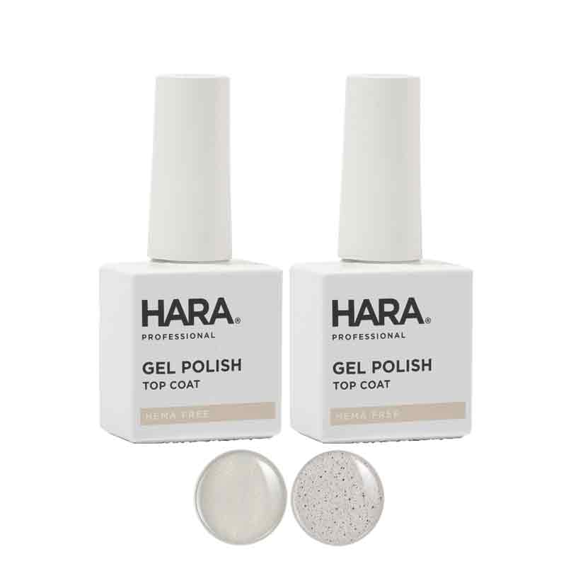 Hara Christmas 2026 Gel Polish Top Coat Duo 10ml 2 - Pack of 2