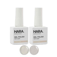 Hara Christmas 2026 Gel Polish Top Coat Duo 10ml 2 - Pack of 2