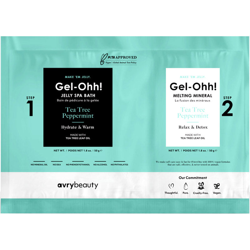 Avry Beauty Gel-Ohh! Spa Pedi Bath Tea Tree