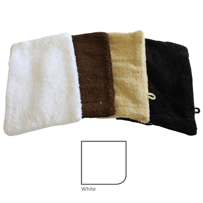 BC Softwear Comfy Towelling Mitt, White