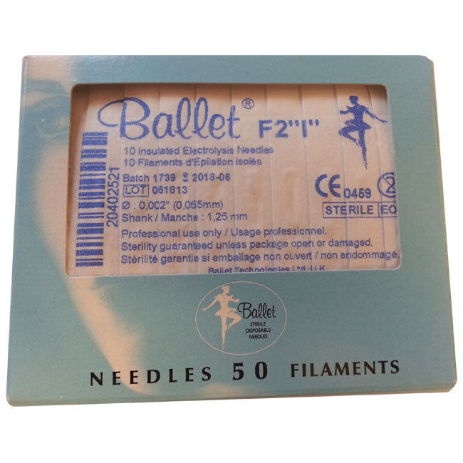 Ballet Insulated Electrolysis Needles (50)