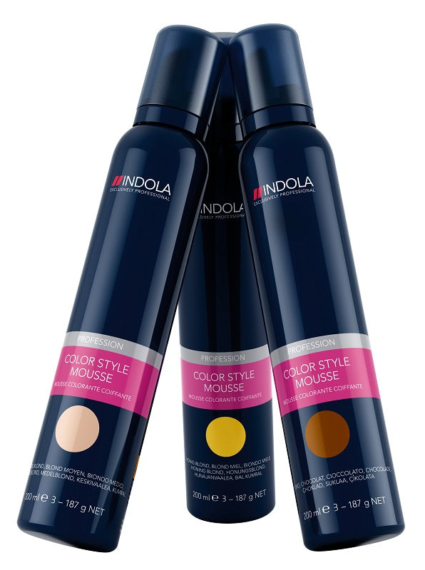 Indola Profession Color Style Mousse 200ml - Clearance