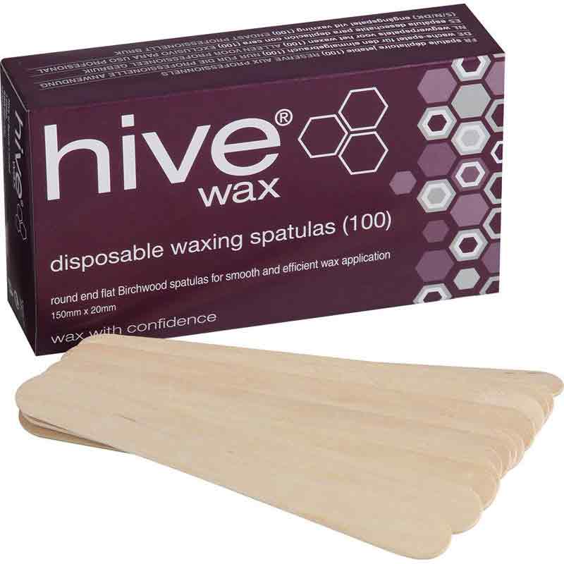 Hive Disposable Waxing Spatulas (100)
