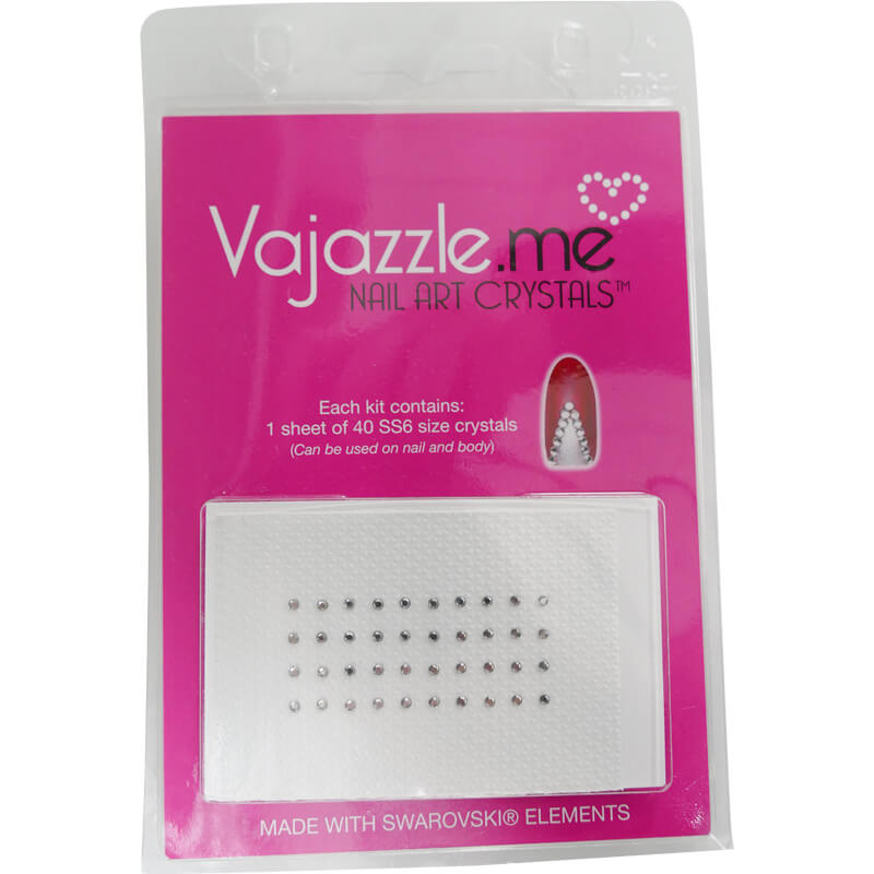 Vajazzle Nail Art Crystals Pack 40