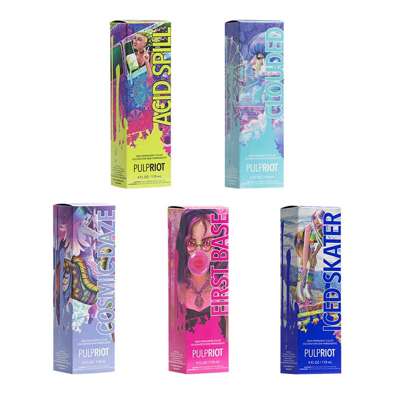 Pulp Riot Semi-Permanent Color, Wild Ride Collection 118ml