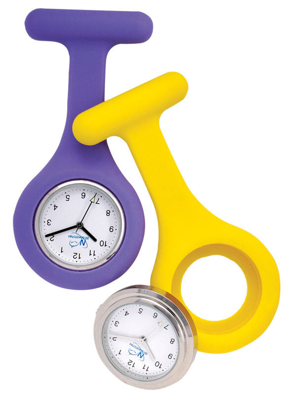 Analogue Silicone Fob Watch, White