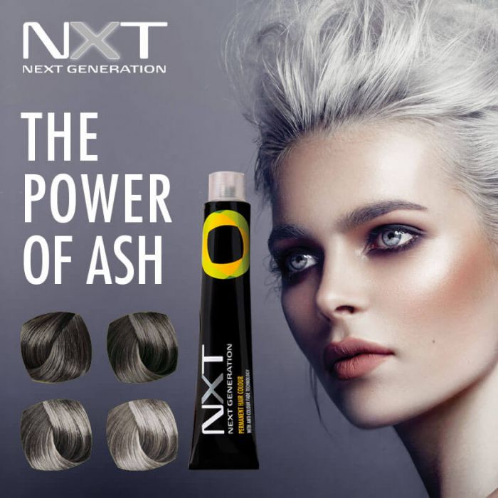 NXT Permanent Hair Colour - The Power of Ash